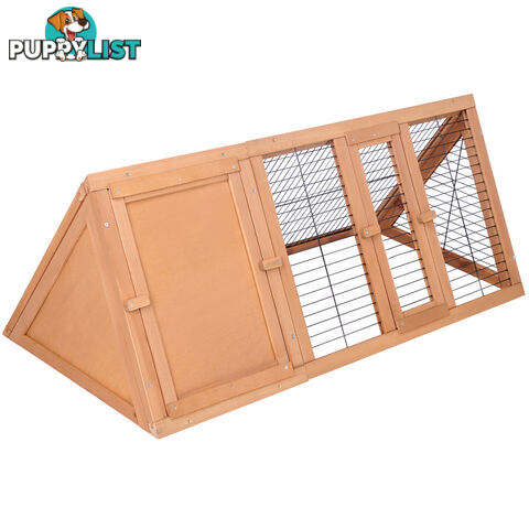 Rabbit Hutch Guinea Pig Chicken Ferret Cage Triangle