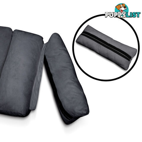 Lounge Sofa Chair - 75 Adjustable Angles _ Charcoal