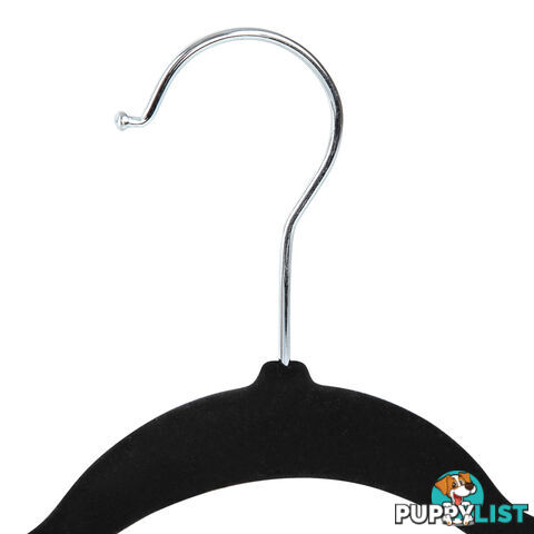 100 Pack Velvet Hangers with Tie Bar