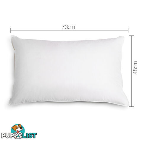 Set of 4 Pillows - 2 Firm & 2 Medium