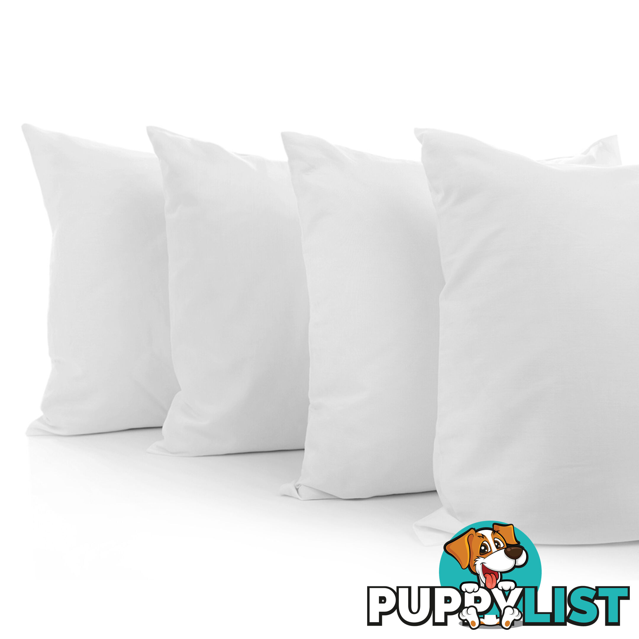 Set of 4 Pillows - 2 Firm & 2 Medium