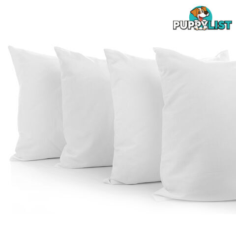 Set of 4 Pillows - 2 Firm & 2 Medium