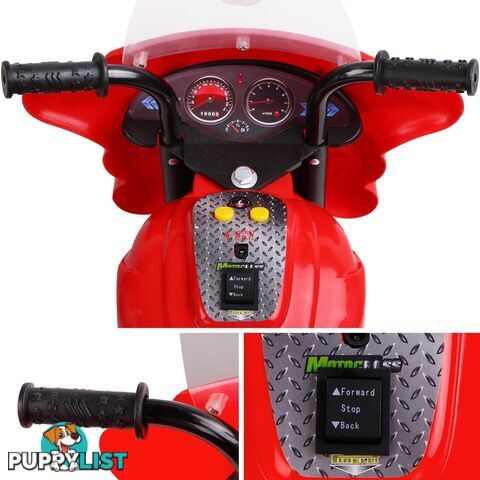 Kids Ride on Motorbike Red