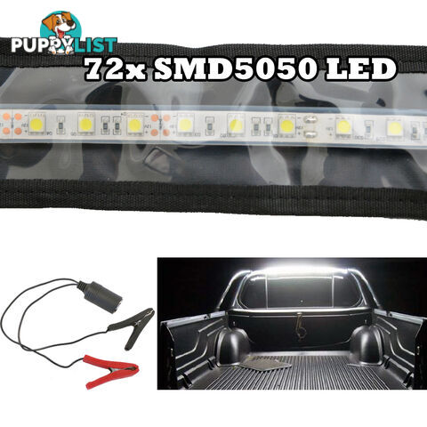 FLEXIBLE LED CAMPING LIGHT 5050 SMD CARAVAN BOAT WATERPROOF BAR STRIP 12V 1.3M