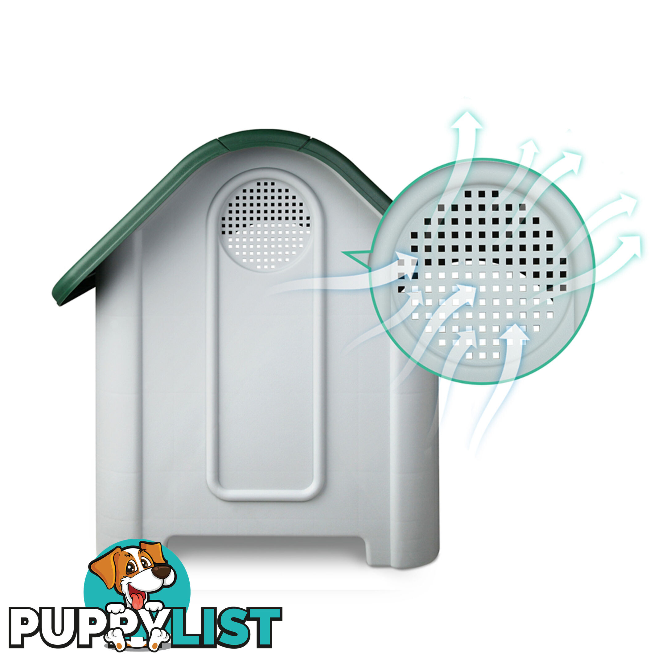 Green Dog Kennel _ 76CM