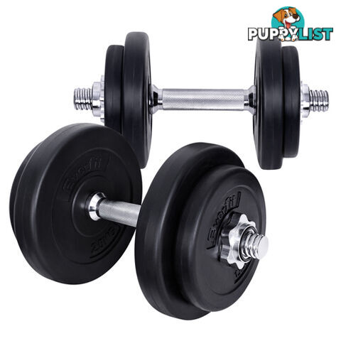 20kg Fitness Gym Exercise Dumbbell Set