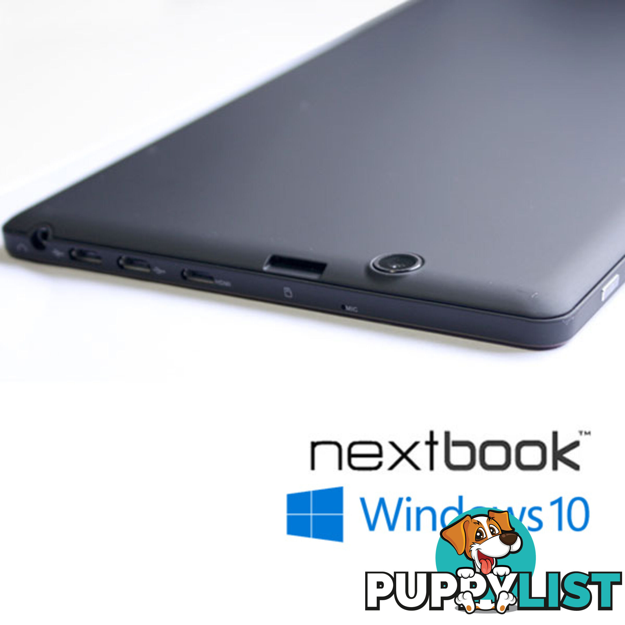 Nextbook 10.1 Inch 32G/Windows 10 /Quad Core with HDMI Output Tablet PC (NXW10QC32G)