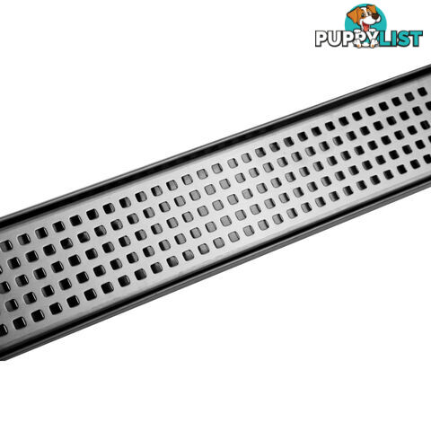 Square Stainless Steel Shower Grate Drain Floor Bathroom 800mm