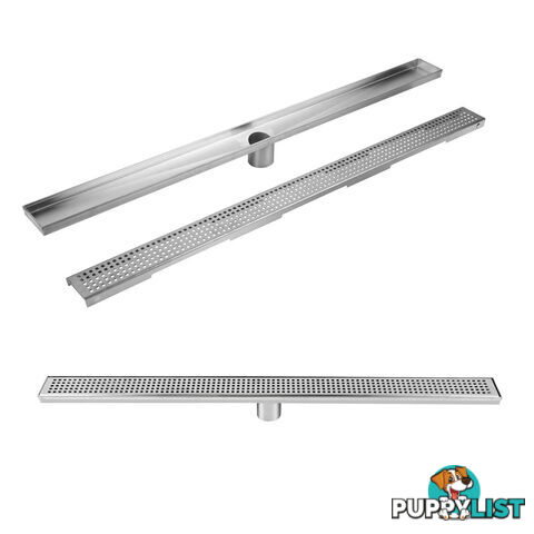 Square Stainless Steel Shower Grate Drain Floor Bathroom 800mm