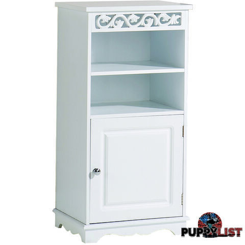 Lure Floor Cupboard in WHITE