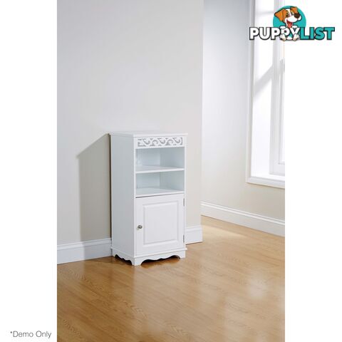 Lure Floor Cupboard in WHITE