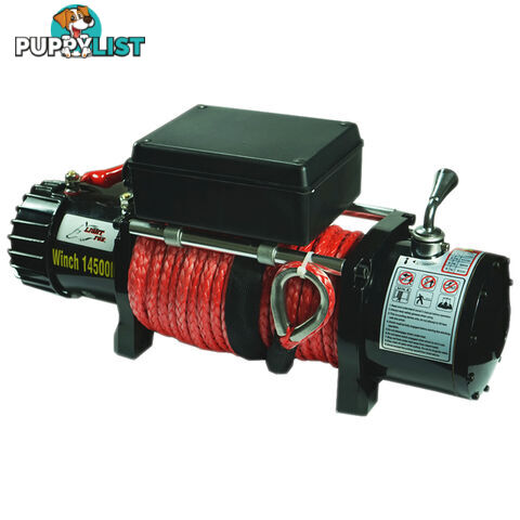 14500LBS Electric Winch 26M Synthetic Rope 6577KG 12V Wireless Remote 4WD 4X4