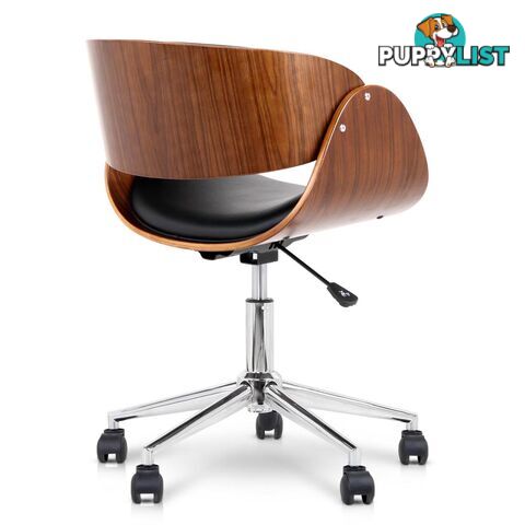 PU Leather Curved Office Chair