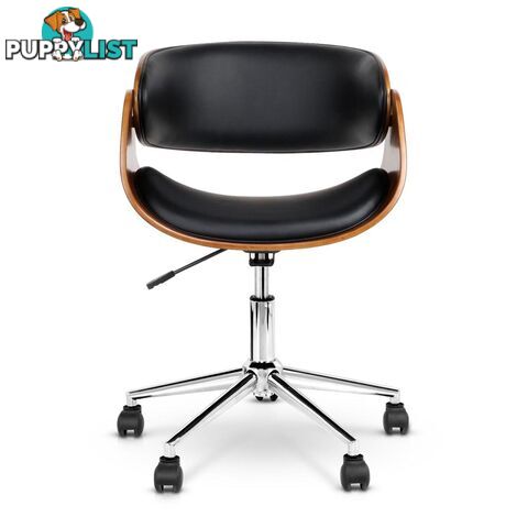 PU Leather Curved Office Chair