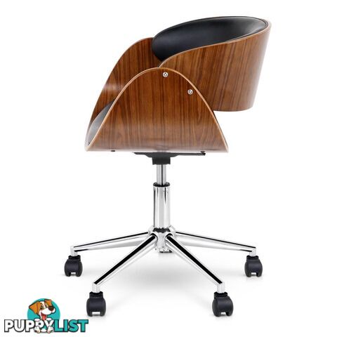 PU Leather Curved Office Chair