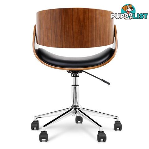 PU Leather Curved Office Chair