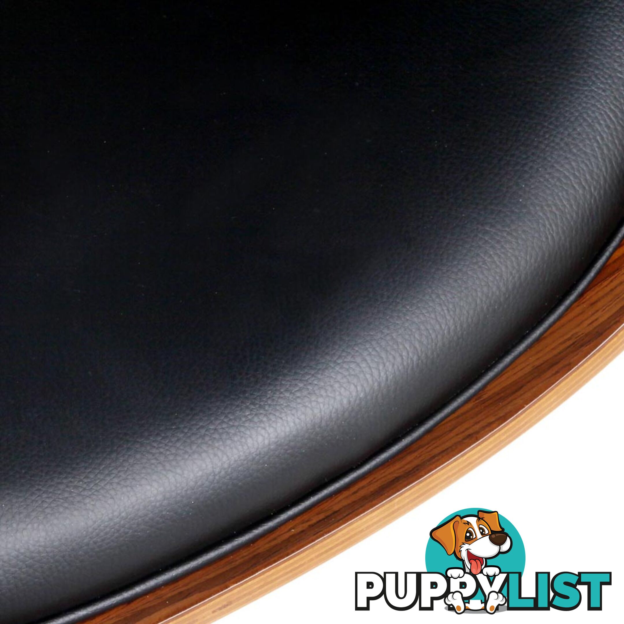 PU Leather Curved Office Chair