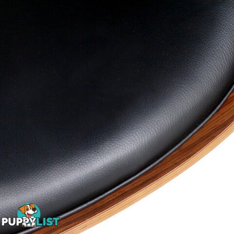 PU Leather Curved Office Chair