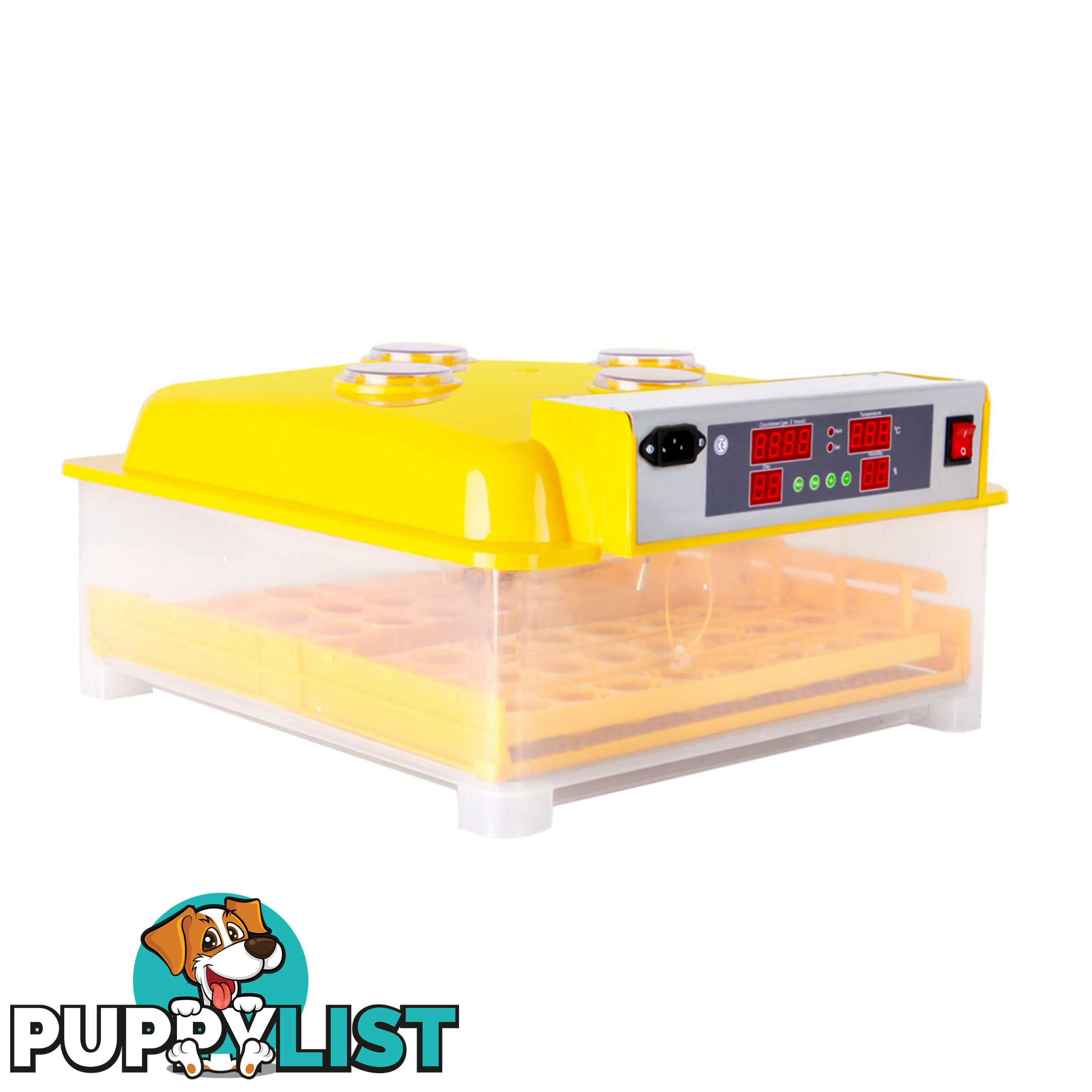 Automatic 48 Egg Incubator Yellow