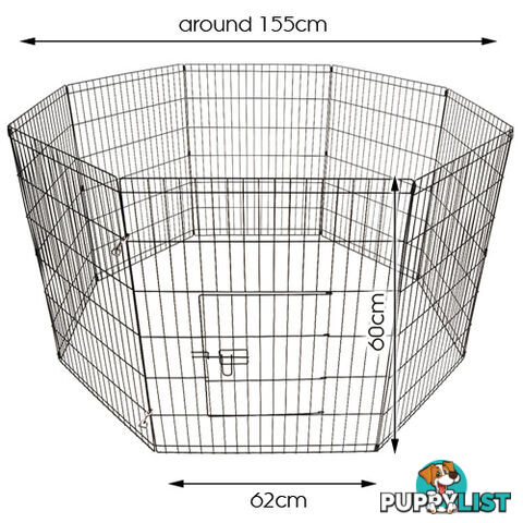 8 Panels Pet Dog Exercise Playpen