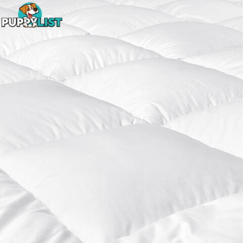 Pillowtop Mattress Topper Memory Resistant Protector Pad Cover King