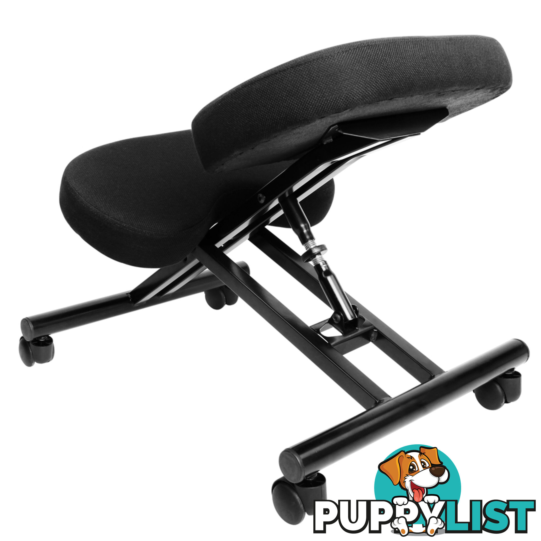 Adjustable Kneeling Chair Office Stool Black