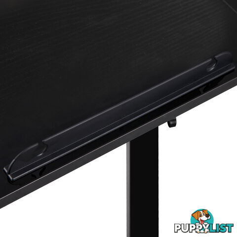 Rotating Mobile Laptop Adjustable Desk Black