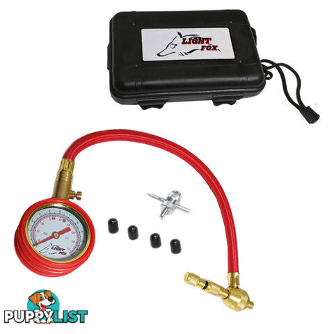 Rapid Tyre/Tire Deflator Air Deflators 4WD With Pressure Gauge Valve Tool