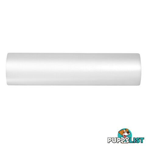 Yoga Gym Pilates EPE Stick Foam Roller White 45 x 15cm