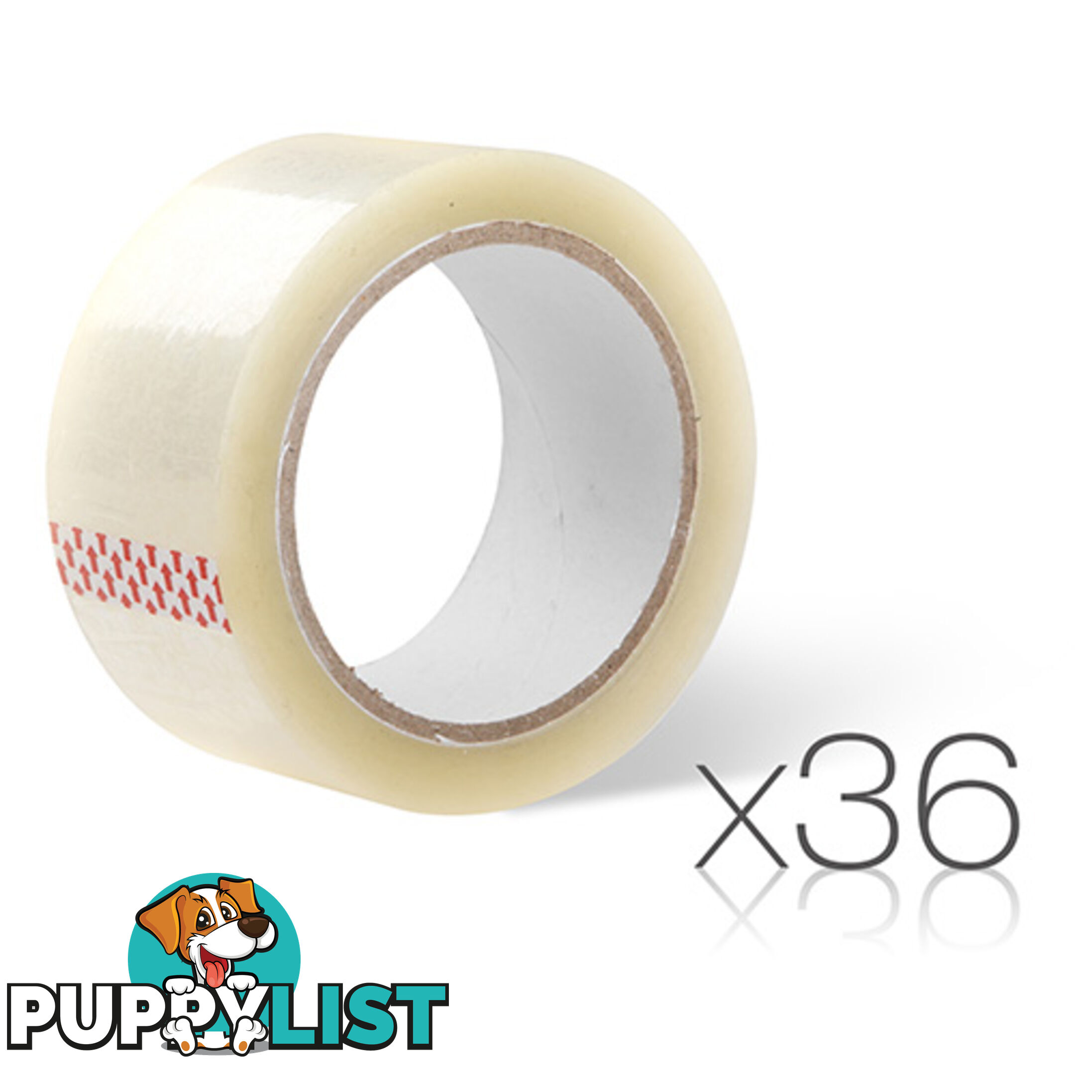 36 Rolls Transparent Packing Tape