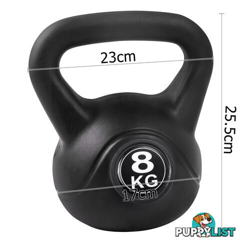 Set of 5 Kettle Bells Fitness Exercise Kit