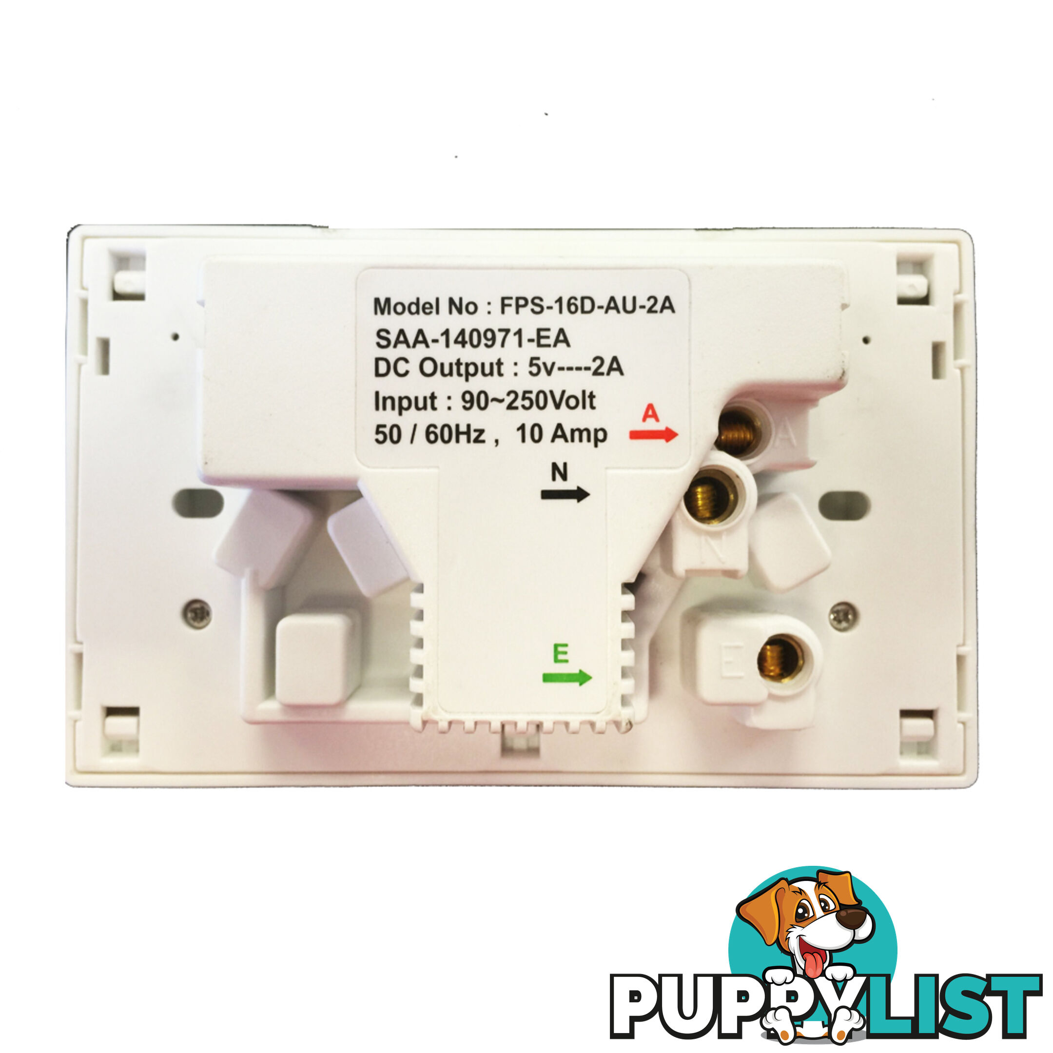 10A Double Australian USB Power Point Power Supply Wall Plug 2 Socket Switch