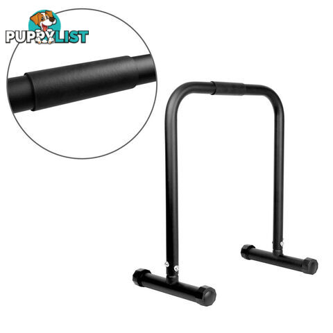 Fitness Chin Up Dip Parallel Bars Black