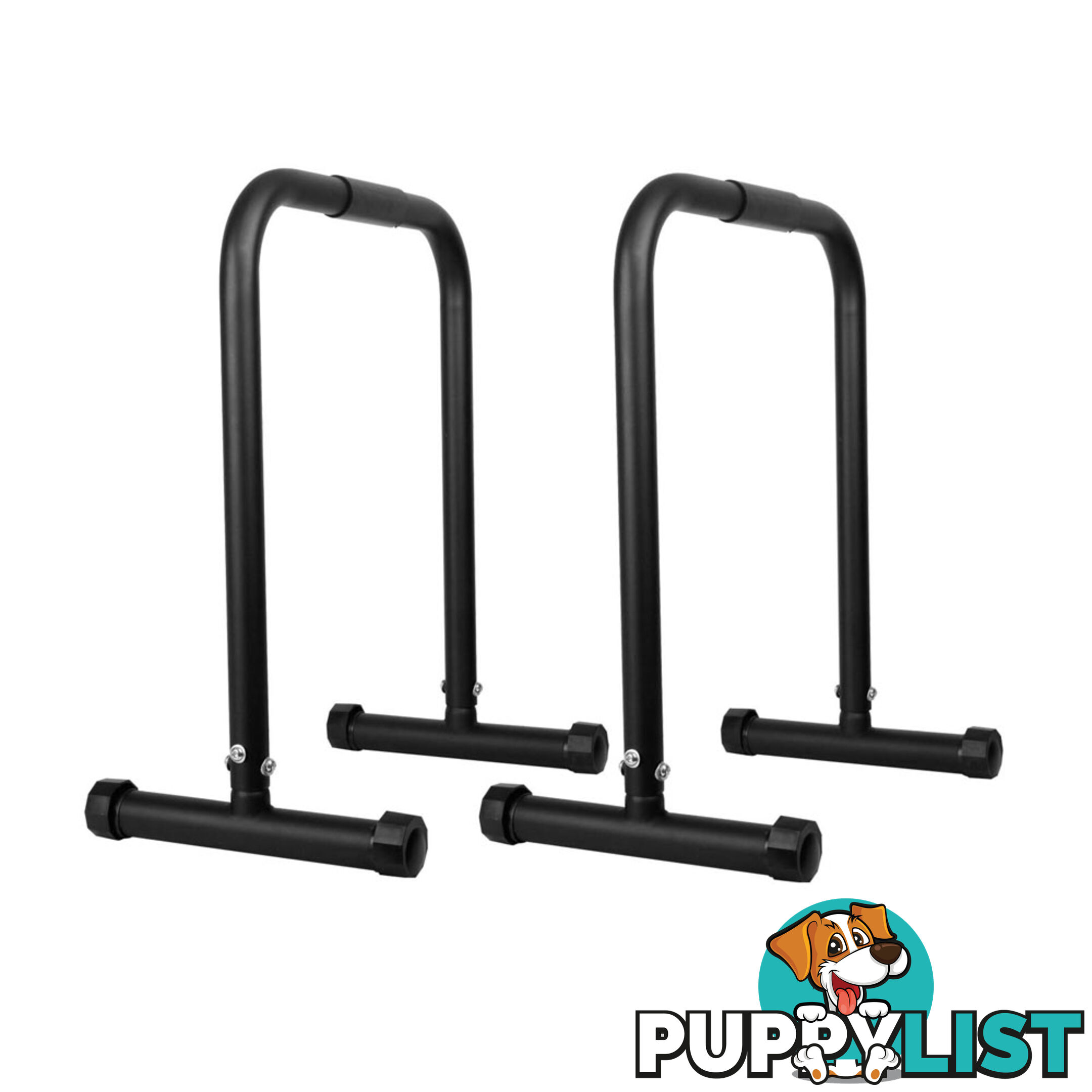 Fitness Chin Up Dip Parallel Bars Black