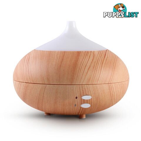 300ml 4-in-1 Aroma Diffuser Light Wood