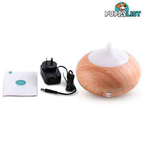 300ml 4-in-1 Aroma Diffuser Light Wood