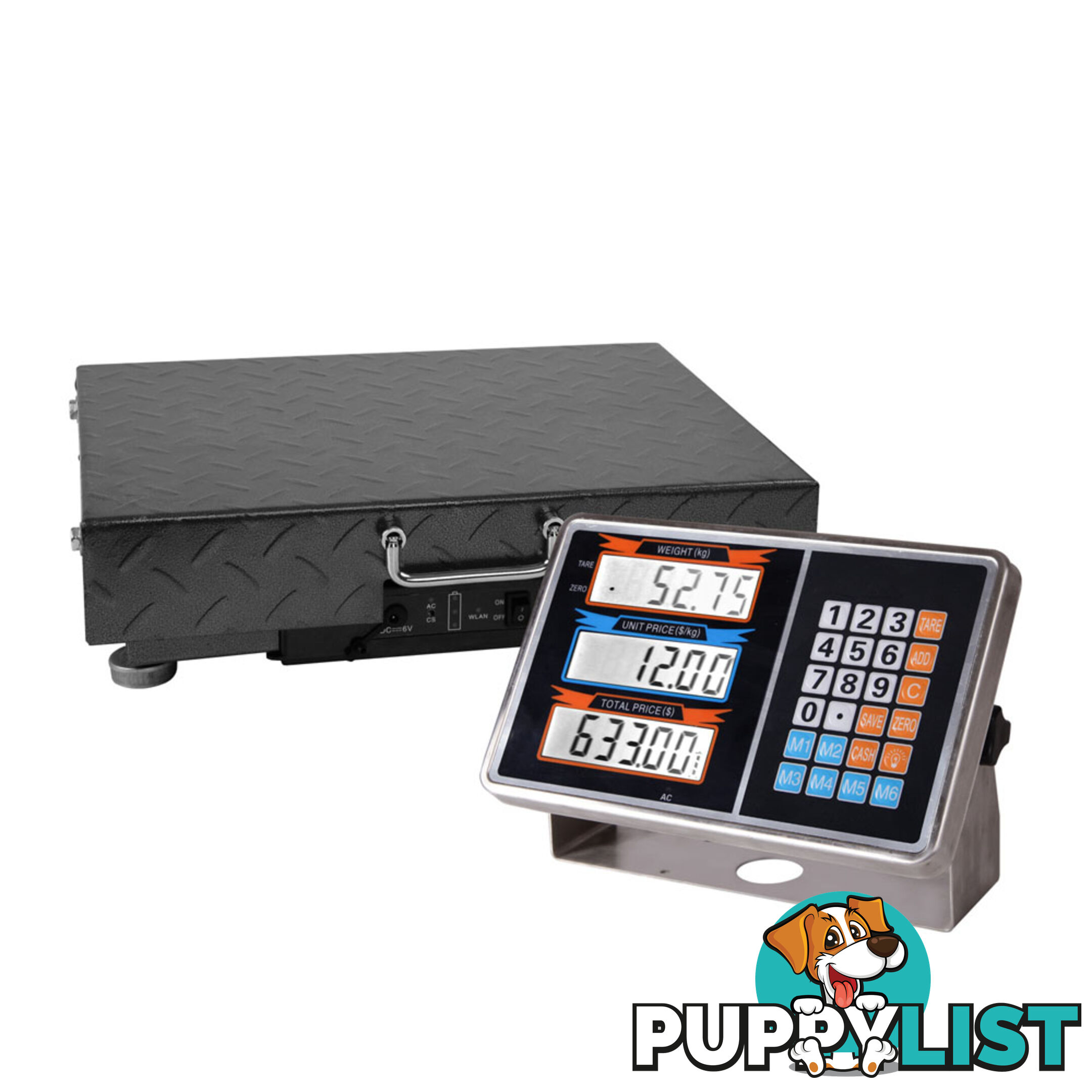 Wireless Electronic Digital Scales 200kg Charcoal