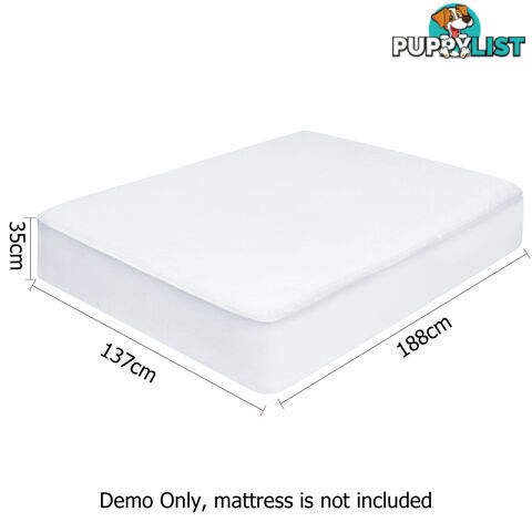 Waterproof Non-Woven Mattress Protector - Double