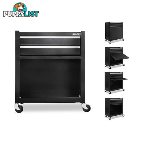 7 Drawer Toolbox _ Black