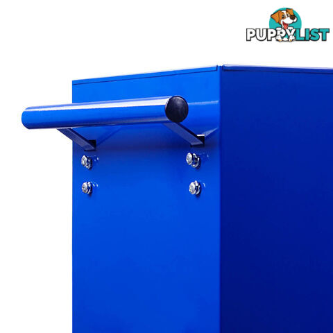 5 Drawers Roller Toolbox Cabinet  Blue