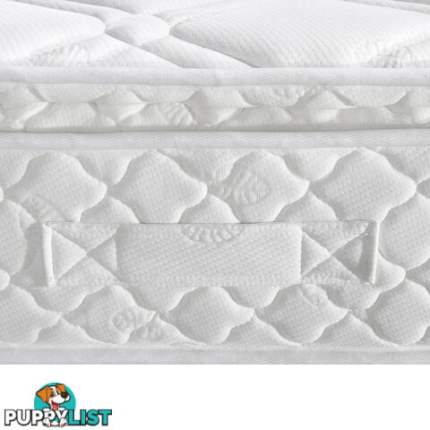 Latex Pillow Top Pocket Spring Mattress Single