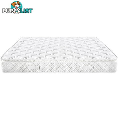 Latex Pillow Top Pocket Spring Mattress Single