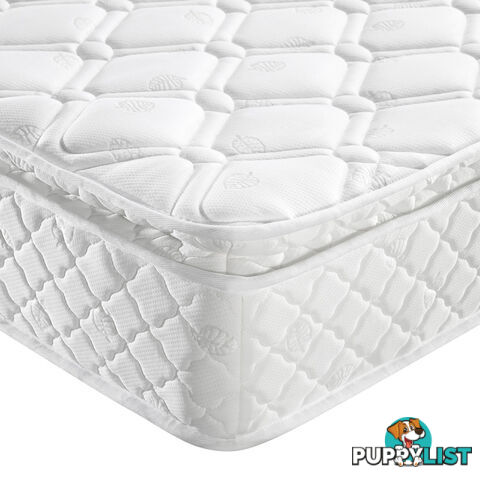 Latex Pillow Top Pocket Spring Mattress Single