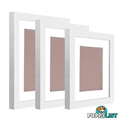 11 pcs Photo Frames Set Wall White