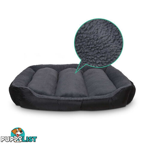 Waterproof Fleece Lined Dog Bed - Large