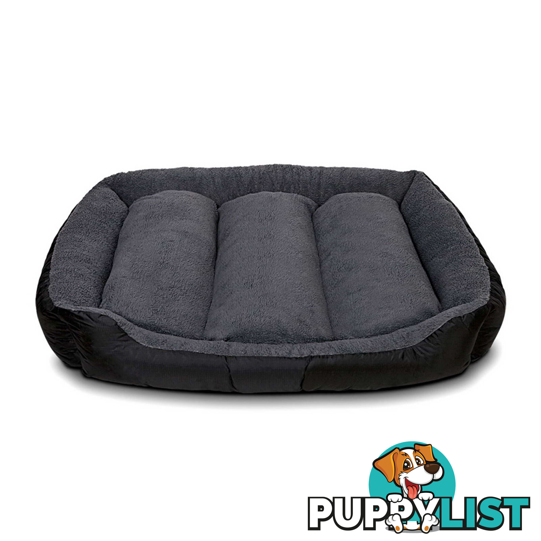 Waterproof Fleece Lined Dog Bed - Large