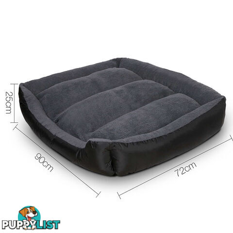 Waterproof Fleece Lined Dog Bed - Large