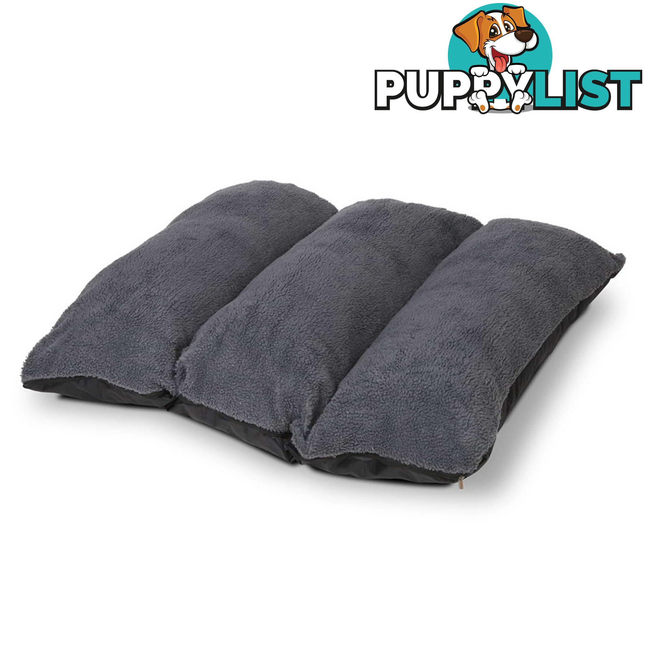 Waterproof Fleece Lined Dog Bed - Large