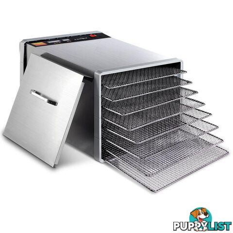 Stainless Steel Food Dehydrator _ 8 Trays