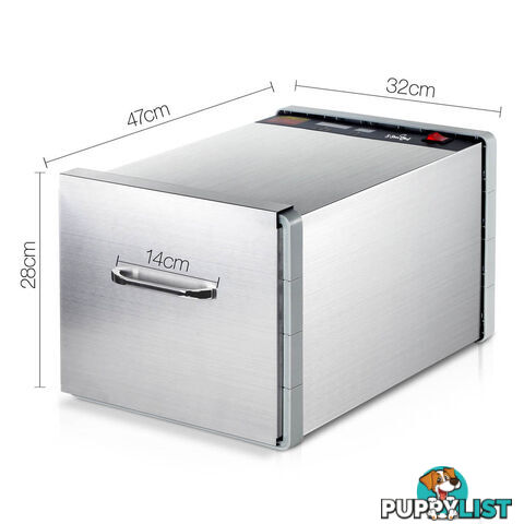 Stainless Steel Food Dehydrator _ 8 Trays